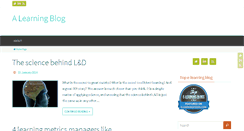 Desktop Screenshot of alearningblog.net